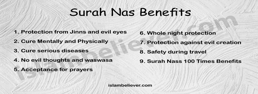 Surah Nas Benefits