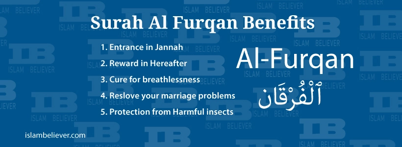 Surah al furqan Benefits