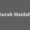 Top Secrets of Surah Maidah The Table
