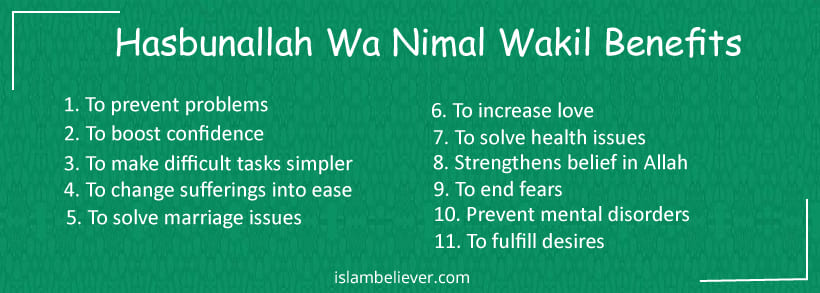 Hasbunallah-wa-nimal-wakil-benefits